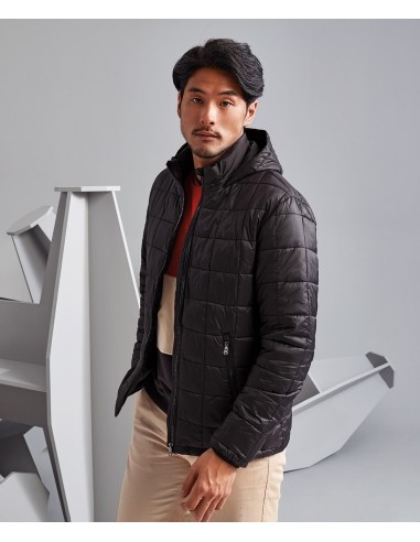 2-TS025-Veste à capuche matelassée